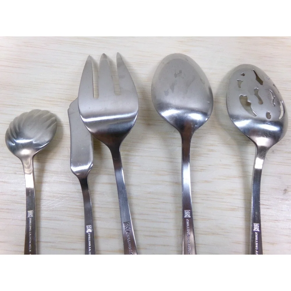 Zwilling J A Henckels Bellasera 18/10 Stainless Serving Pieces Satin Lot of 5